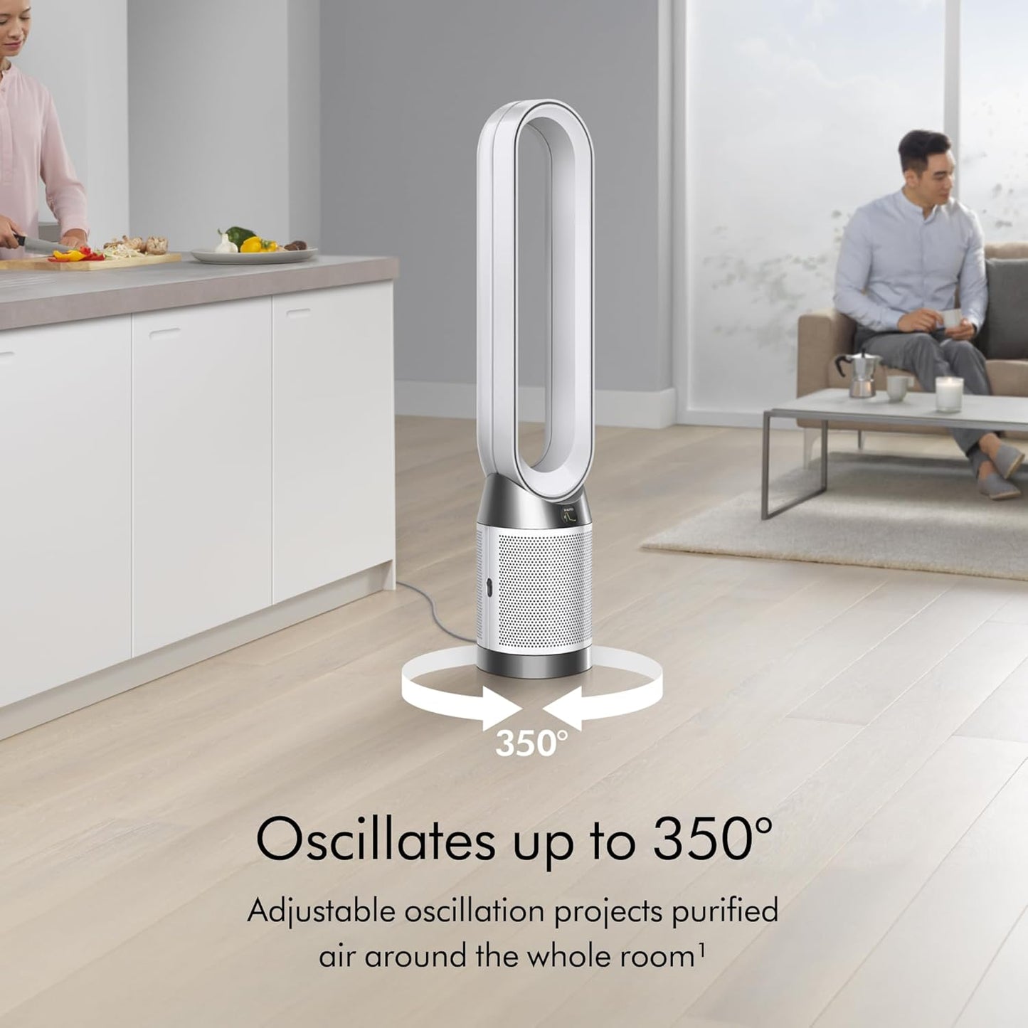 Dyson Purifier Cool™ Gen1 TP10 purifying fan (White/White) Air purifier | 2 year Dyson warranty | 454842-01 - UAE Version