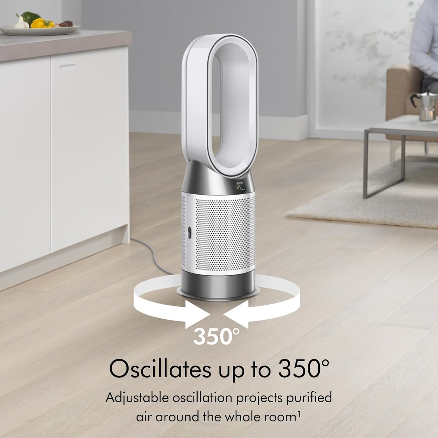 Dyson Purifier Hot + Cool™ Gen1 HP10 purifying fan heater (White/White) Heater + Air purifier | 2 year Dyson warranty | 454856-01 - UAE Version