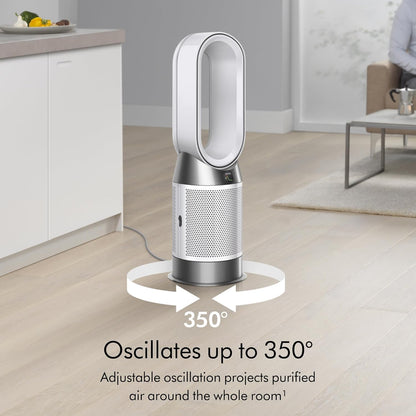 Dyson Purifier Hot + Cool™ Gen1 HP10 purifying fan heater (White/White) Heater + Air purifier | 2 year Dyson warranty | 454856-01 - UAE Version