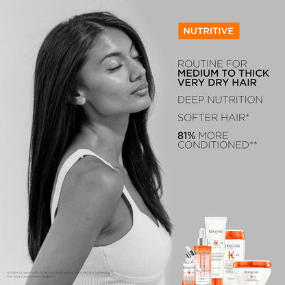 Kérastase Nutritive Bain Satin Riche Hydrating Shampoo for Dry Hair 250ml