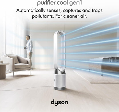 Dyson Purifier Cool™ Gen1 TP10 purifying fan (White/White) Air purifier | 2 year Dyson warranty | 454842-01 - UAE Version