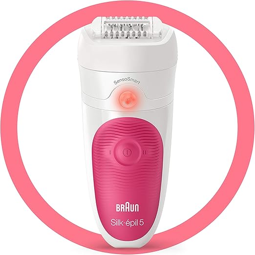 Braun Silk-épil 5 SE5513 Wet & Dry Epilator – Cordless Hair Removal Device