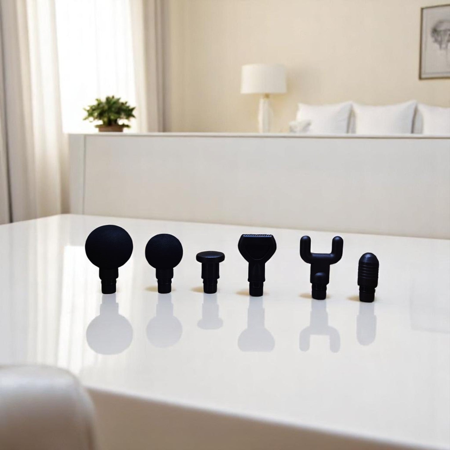 Multi-head gum and body massager with 20 speed settings