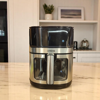 Digital touchscreen of Rene RAF-1716 air fryer