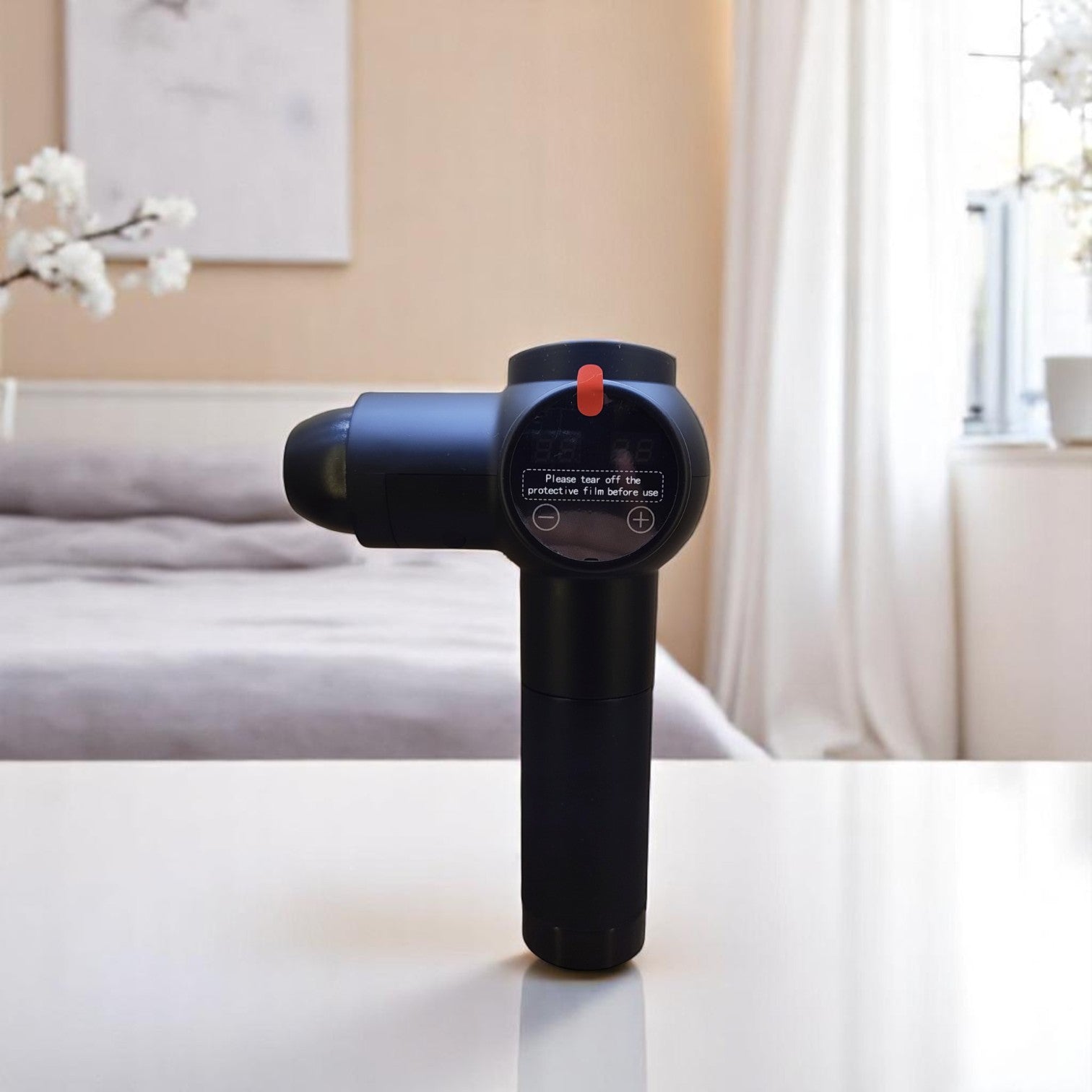 Multi-head gum and body massager with 20 speed settings