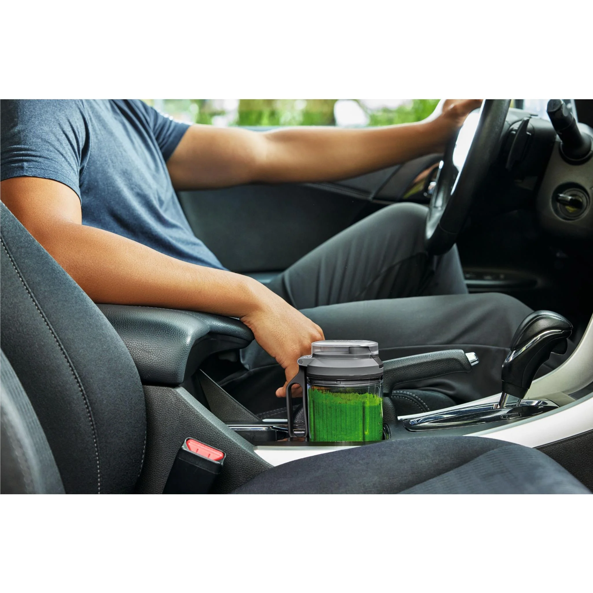 Ninja Blast Max Portable Blender – Cool Grey, 22 oz Twist & Go