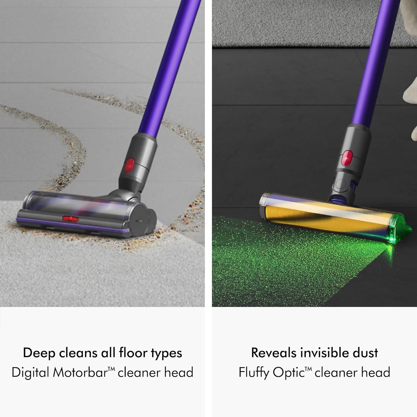 Dyson Gen5 Detect Absolute Cordless Vacuum Cleaner (Purple/Purple) | 2 year Dyson warranty | 447038-01 - UAE Version
