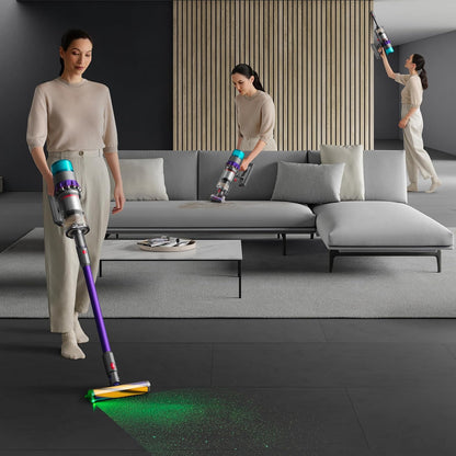Dyson Gen5 Detect Absolute Cordless Vacuum Cleaner (Purple/Purple) | 2 year Dyson warranty | 447038-01 - UAE Version