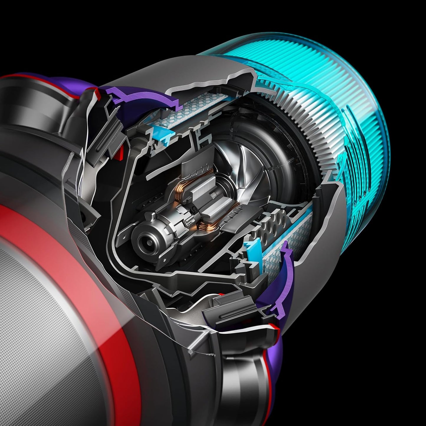 Dyson Gen5 Detect Absolute Cordless Vacuum Cleaner (Purple/Purple) | 2 year Dyson warranty | 447038-01 - UAE Version