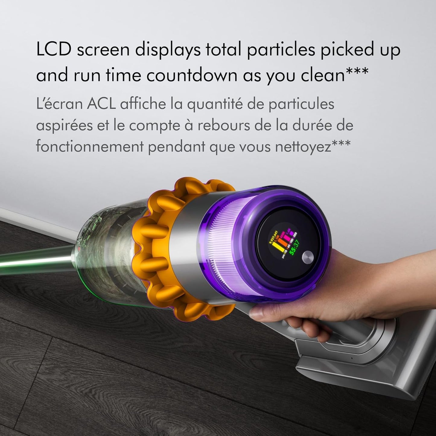 Dyson V15s Detect Submarine Vacuum Cleaner | 448799-01 | 2 years Dyson warranty - UAE Version