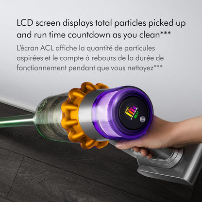 Dyson V15s Detect Submarine Vacuum Cleaner | 448799-01 | 2 years Dyson warranty - UAE Version