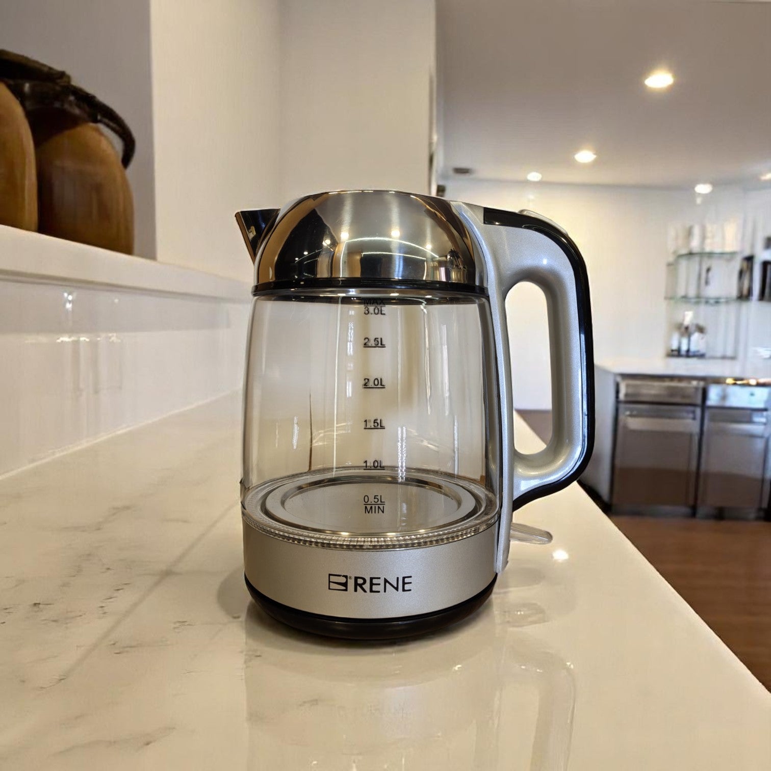 Rene Tea Maker Pro RTM-1709 with 3.0L kettle and 1.0L teapot