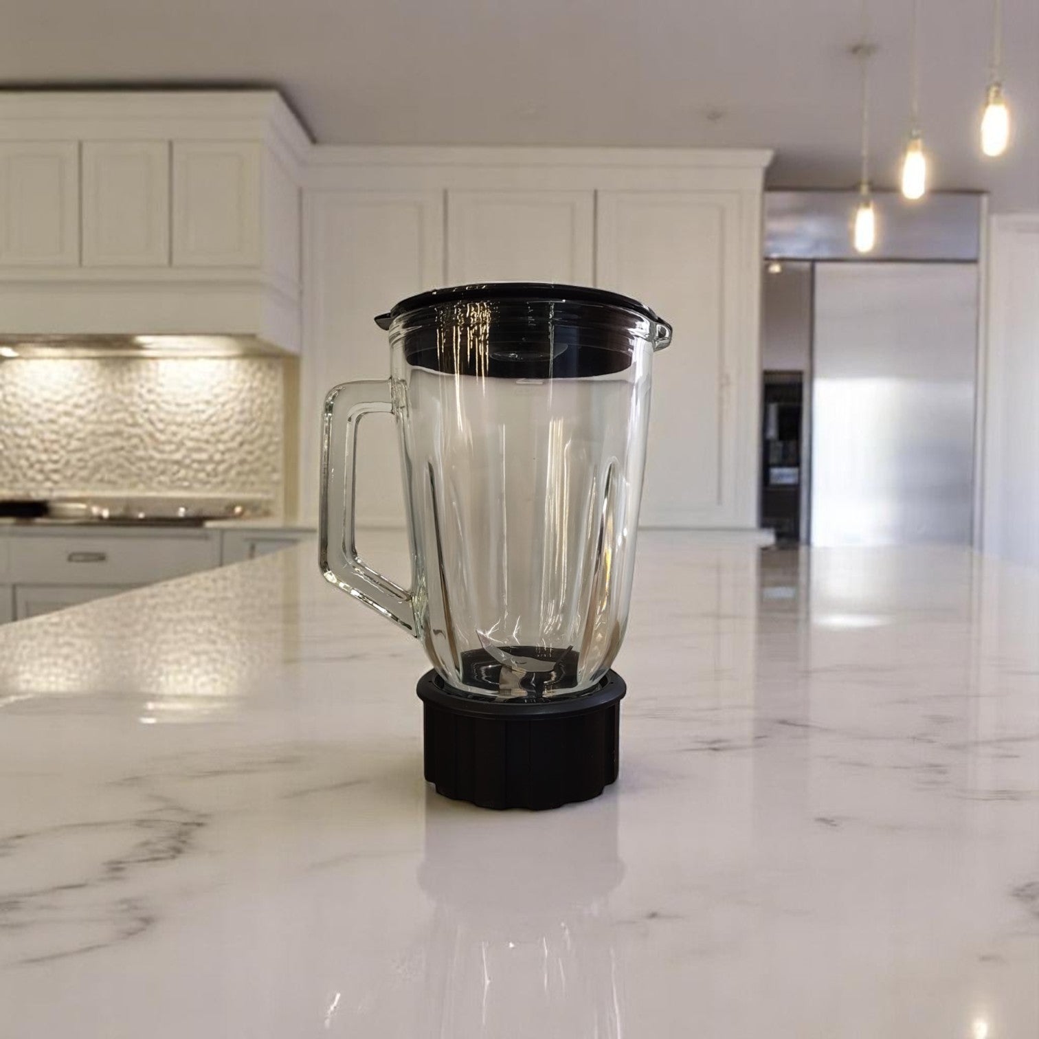 RENE RBCG-1702 3-in-1 Blender with Glass Jar and Digital Controls