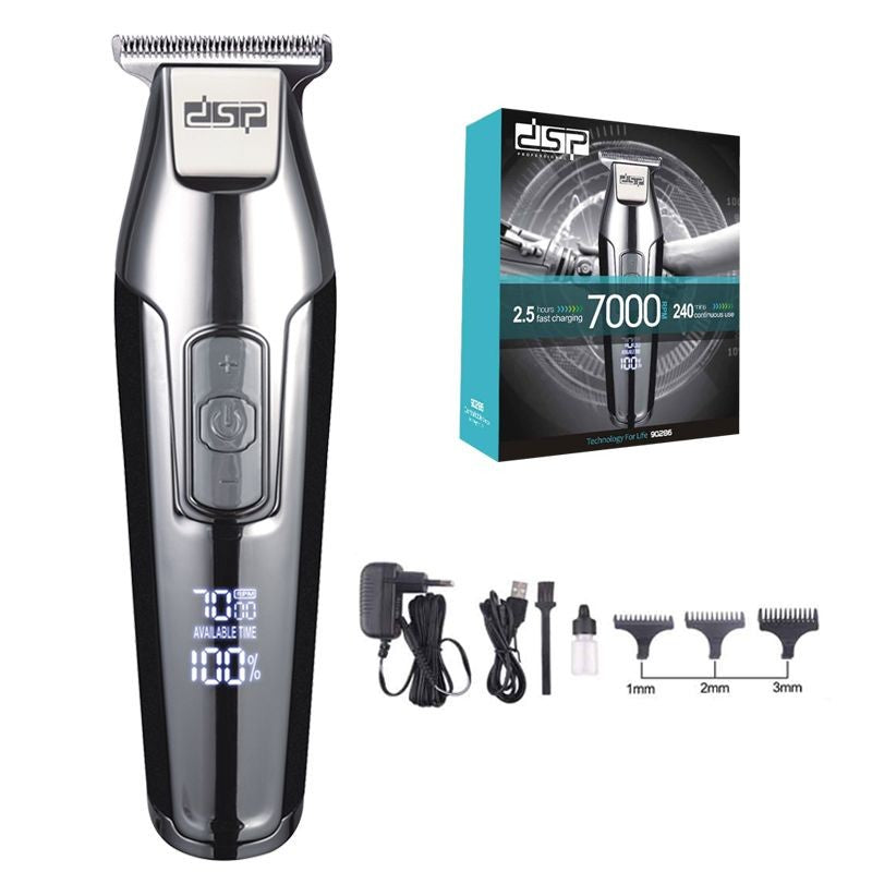 DSP 90286 Professional Hair Clipper – 7000 RPM Rechargeable Hair & Beard Trimmer