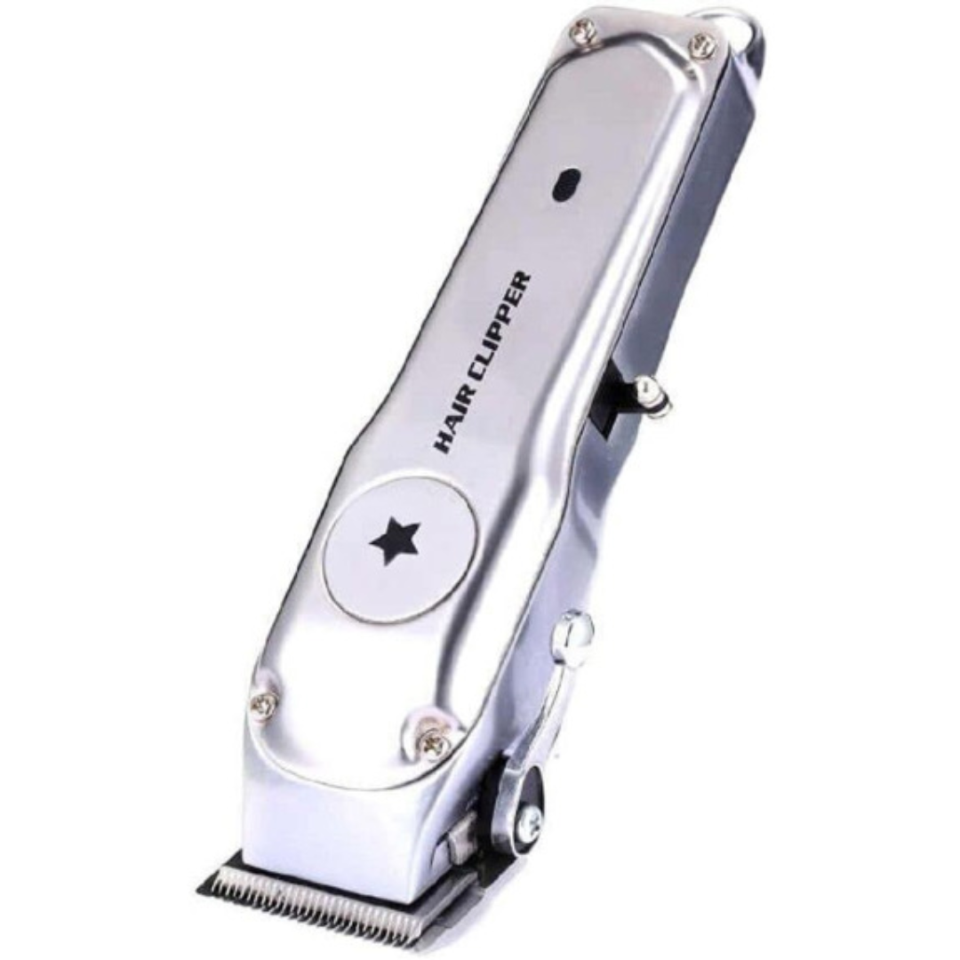 Kemei KM-1997 Professional Cordless Hair Clipper – All-Metal Body with Adjustable Blade & LED Display