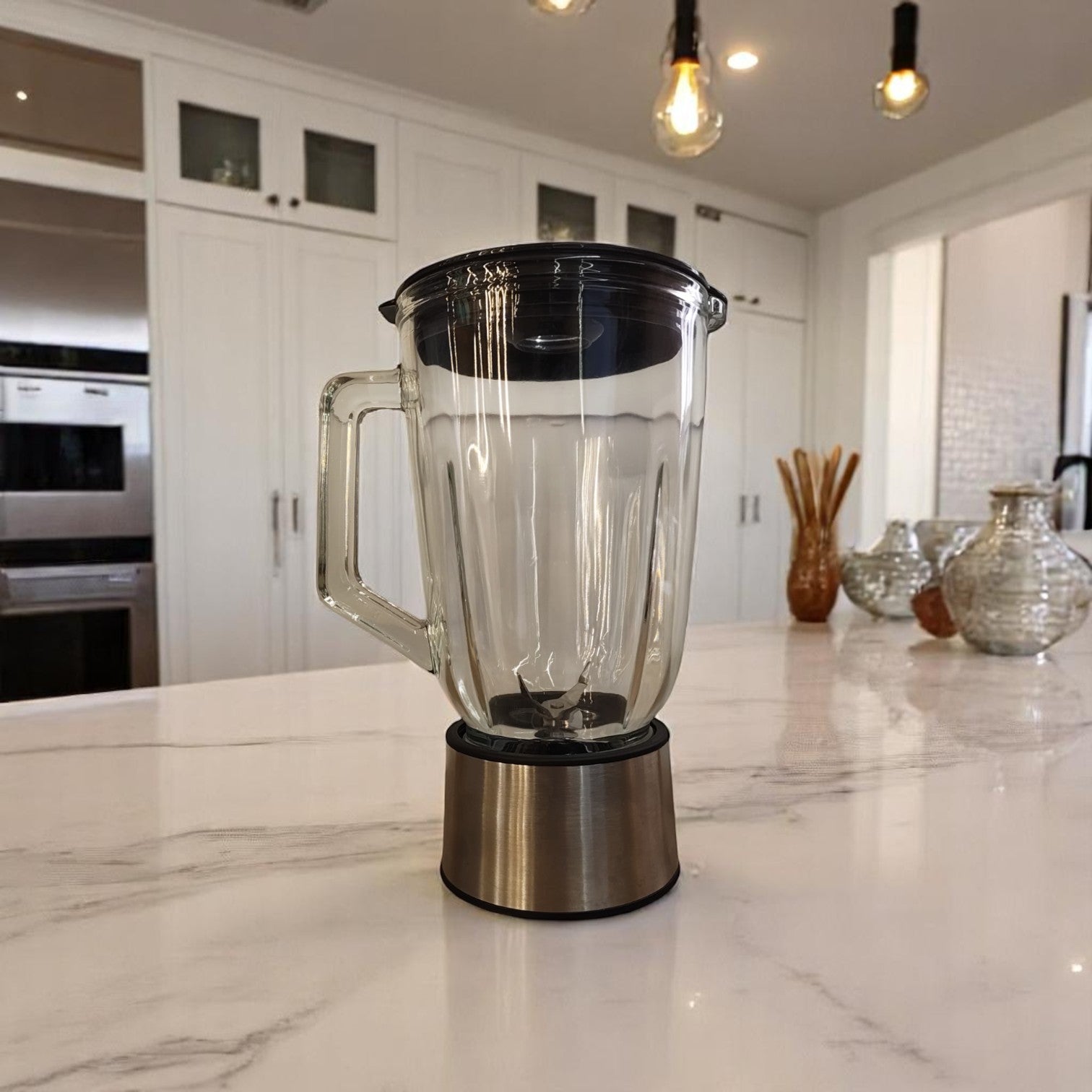 RENE Professional 3-in-1 Blender RBCG-1701 – 800W Blender with 1.5L Glass Jar