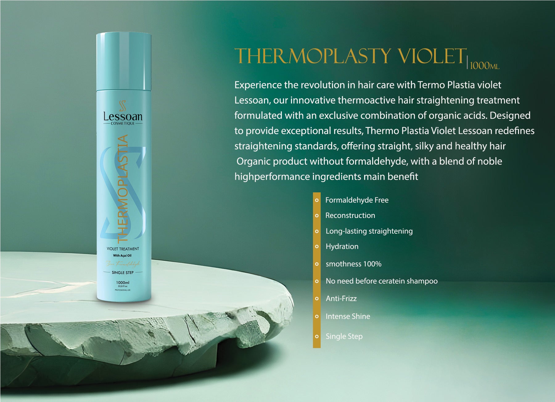 Hermoplastia Protein Hair Treatment for damaged hair repair