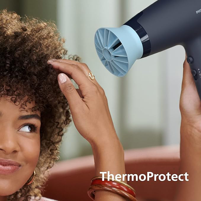 Philips Hair Dryer Series 3000 BHD360/20 – Powerful Hair Dryer with Ionization Function