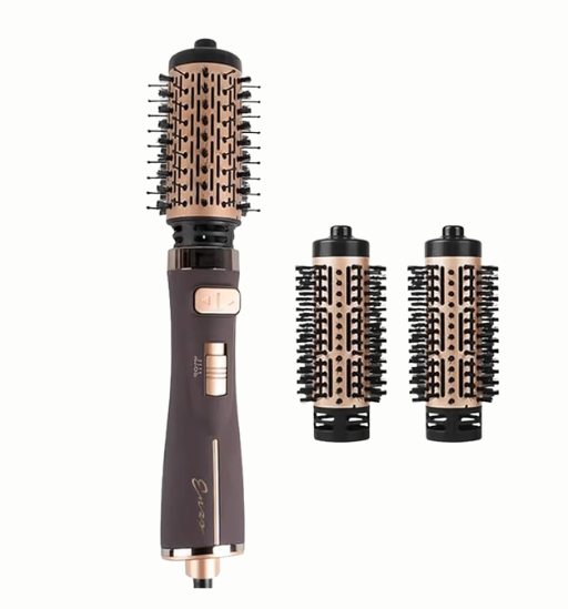 EN-743 Rotating Hot Air Volumizer 2-in-1 Hair Dryer & Styler with Ionic Technology