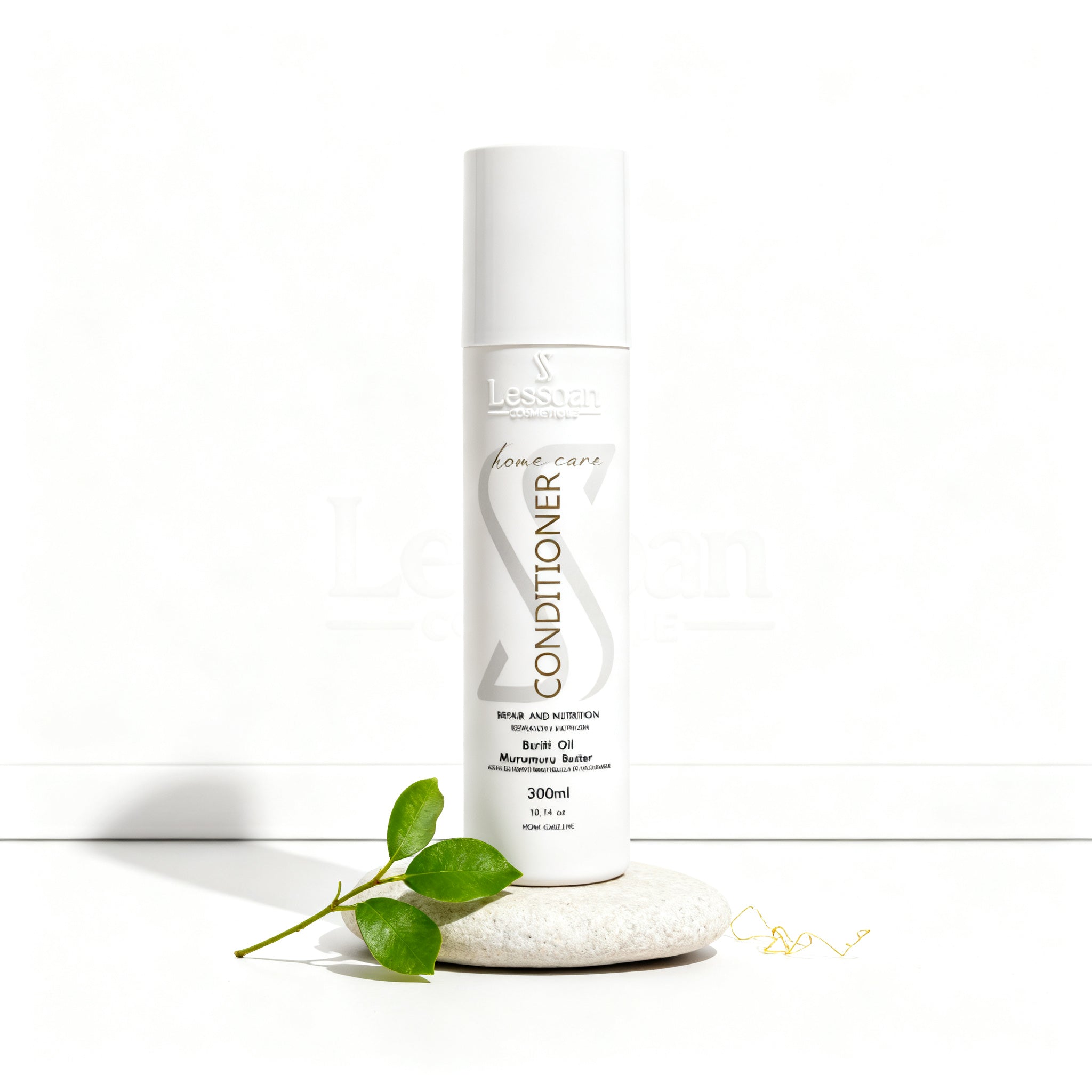 Lessoan Post-Chemical Conditioner – Hydrating & Revitalizing Formula with Buriti Oil, Murumuru Butter & Hydrolyzed Collagen (For All Hair Types)(300ML)