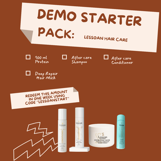 Bronze Starter Kit – Demo Essentials (Shampoo, Conditioner, Mask & 100ml Protein)