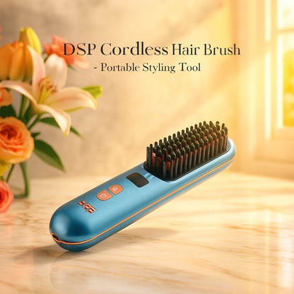 DSP Cordless Hair Brush – Portable Styling Tool
