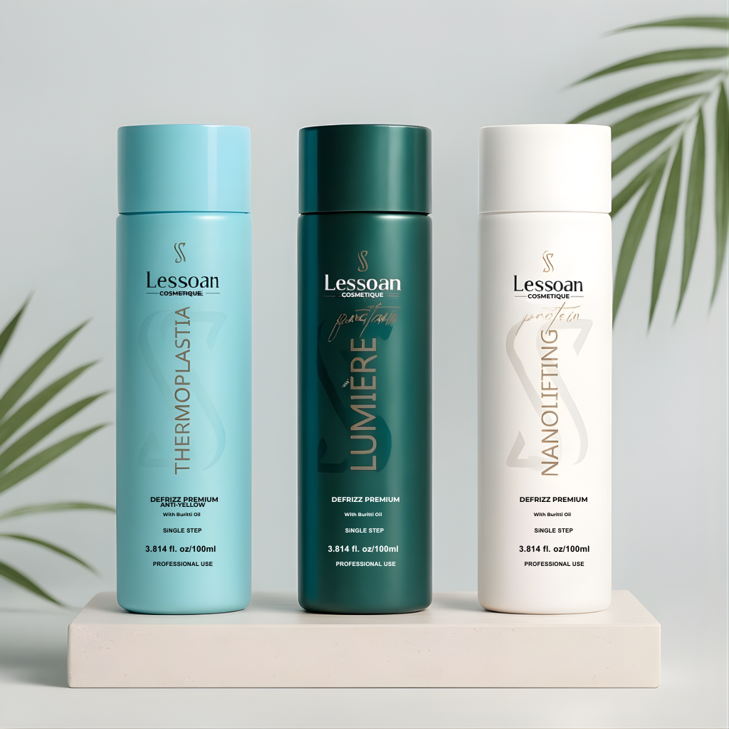 Lessoan Hair Salon Product Demo – Professional 100ml Treatment Set