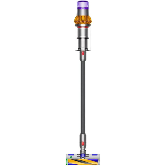 Dyson V15 Detect Absolute Cordless Vacuum Cleaner (Yellow/Nickel) | 2 year Dyson warranty | 447033-01 - UAE Version