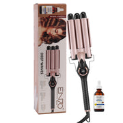 ENZO EN-1968 Professional Triple Barrel Deep Waver Curling Iron