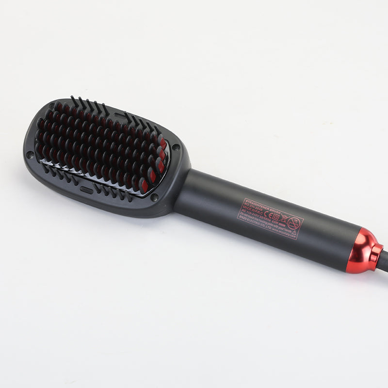 Enzo Professional EN-3846 Titanium Flat Iron – High Heat Straightening Brush