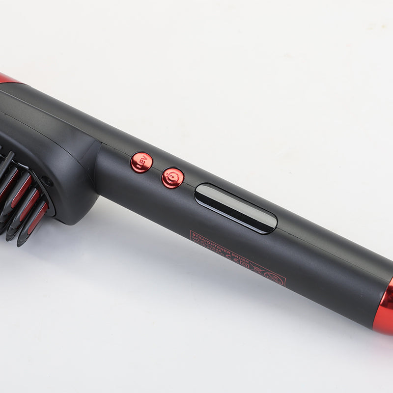 Enzo Professional EN-3846 Titanium Flat Iron – High Heat Straightening Brush