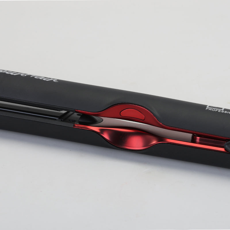 Enzo Professional EN-3846 Titanium Flat Iron – High Heat Straightening Brush