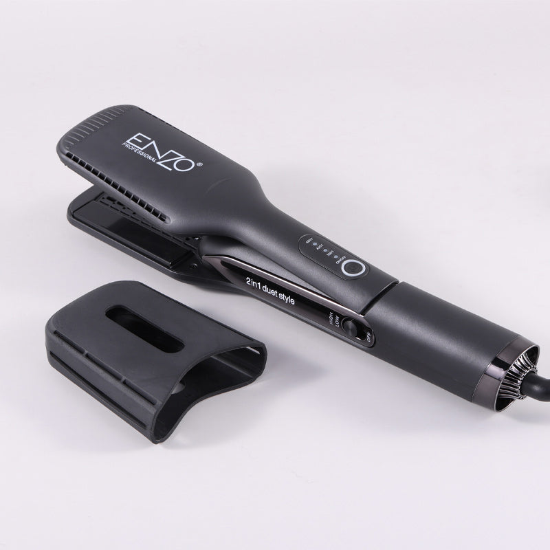 ENZO EN-3975 Hot Air Styler – 2-in-1 Dryer and Straightener