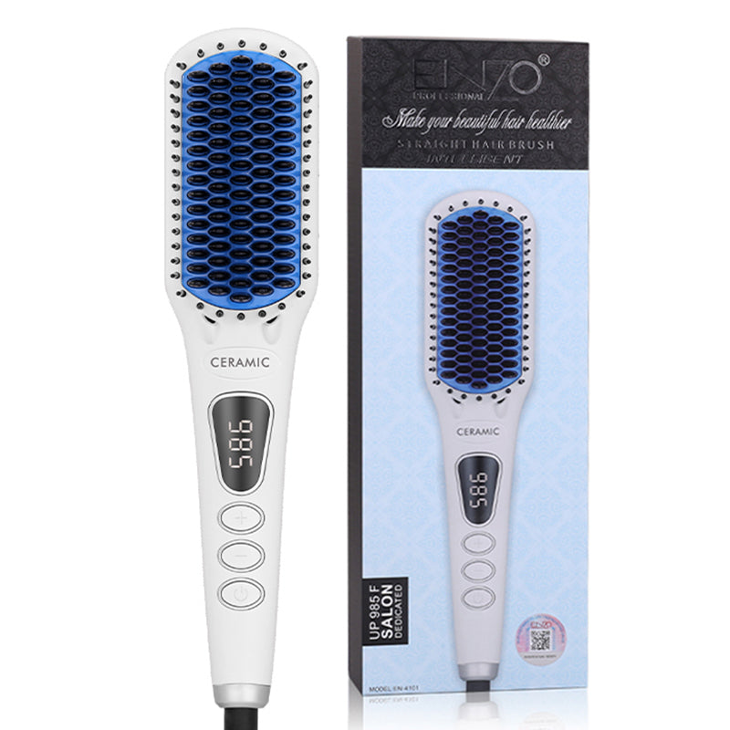 ENZO EN-4101 Anti-Scald Ceramic Straightening Brush