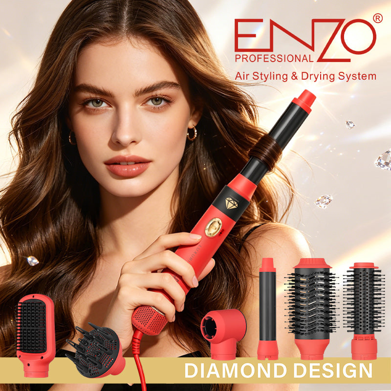 ENZO Airwrap EN-4133 Pro 7-in-1 – Multi-Function Hair Styler