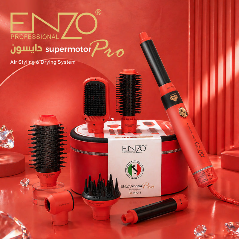 ENZO Airwrap EN-4133 Pro 7-in-1 – Multi-Function Hair Styler
