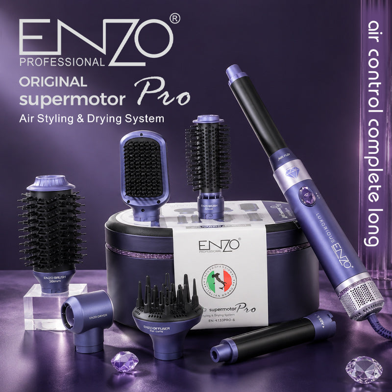 ENZO Airwrap EN-4133 Pro 7-in-1 – Multi-Function Hair Styler
