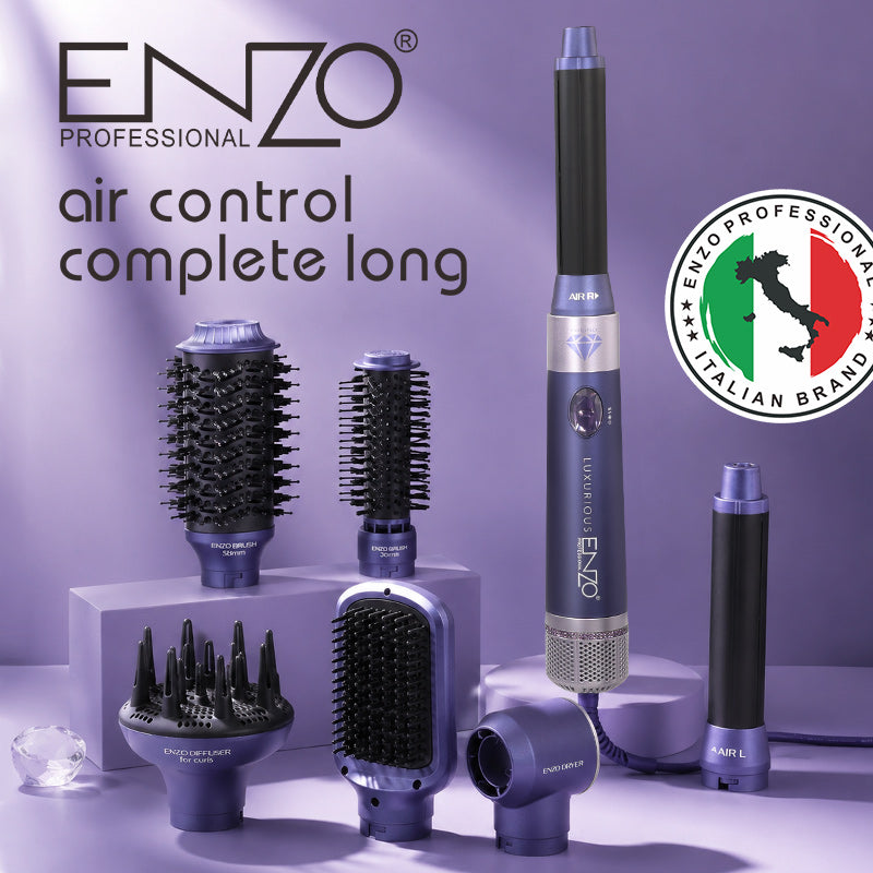 ENZO Airwrap EN-4133 Pro 7-in-1 – Multi-Function Hair Styler