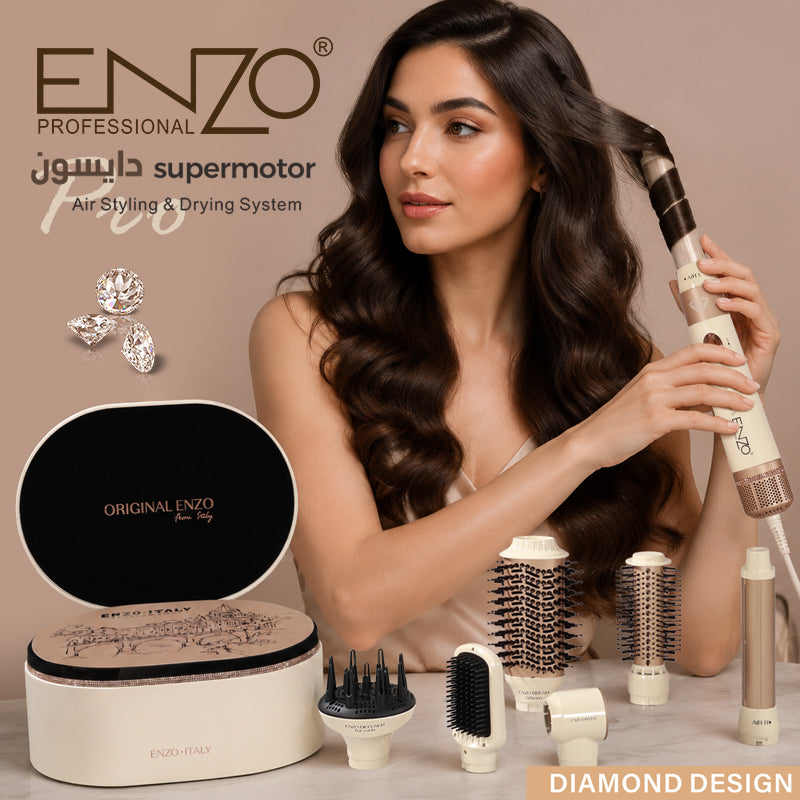ENZO Airwrap EN-4133 Pro 7-in-1 – Multi-Function Hair Styler
