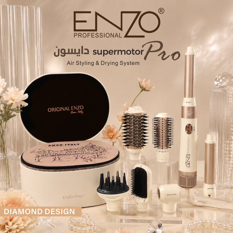 ENZO Airwrap EN-4133 Pro 7-in-1 – Multi-Function Hair Styler