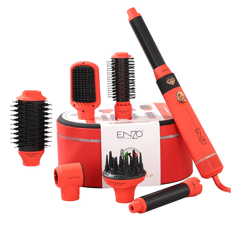 ENZO Airwrap EN-4133 Pro 7-in-1 – Multi-Function Hair Styler