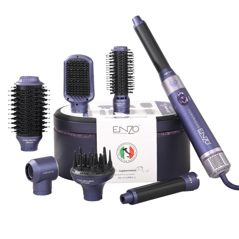 ENZO Airwrap EN-4133 Pro 7-in-1 – Multi-Function Hair Styler