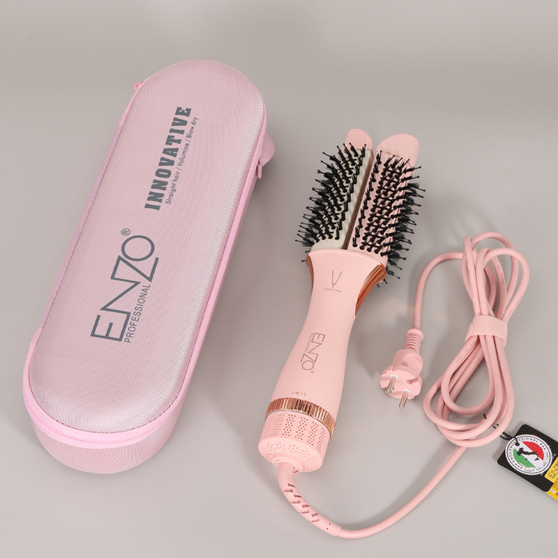ENZO Professional EN-501 Hot Air Brush Hair Dryer & Styling Brush