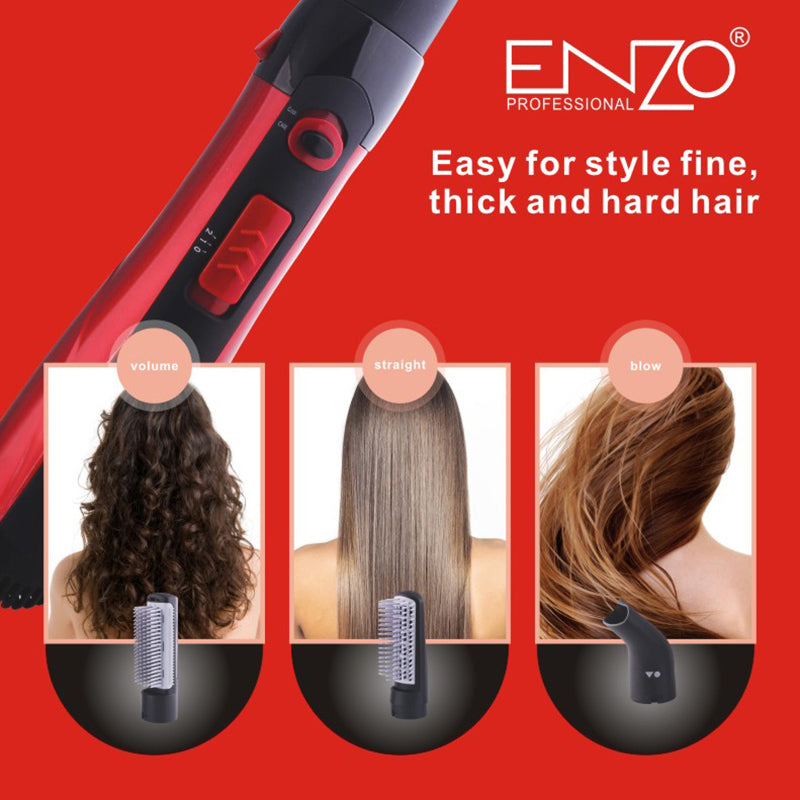 ENZO EN-503A Hair Brush Dryer – 3-in-1 Hot Air Styler