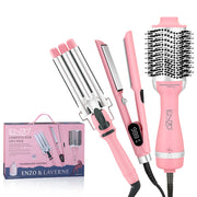 ENZO EN-5611 4-in-1 Professional Hair Styler | Hair Dryer, Straightener, Curler & Diffuser