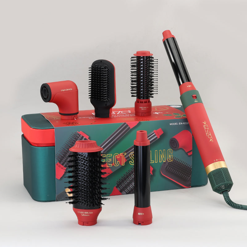 ENZO EN-6222 Multi-Head Styler – 6-Head Hair Styling Tool – Afaq