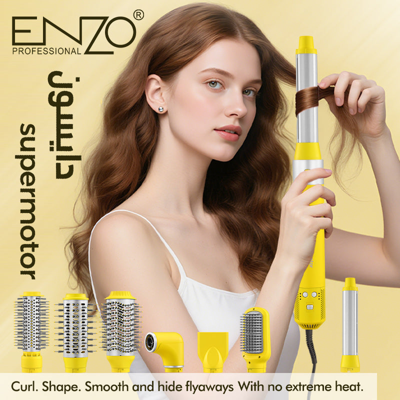 ENZO EN-6223 hot air styler – 8-in-1 Professional Multi-Styling