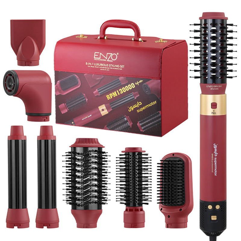 Enzo EN-6223-2 8-in-1 Professional Hot Air Styling Kit with BLDC Motor – Released September 2025