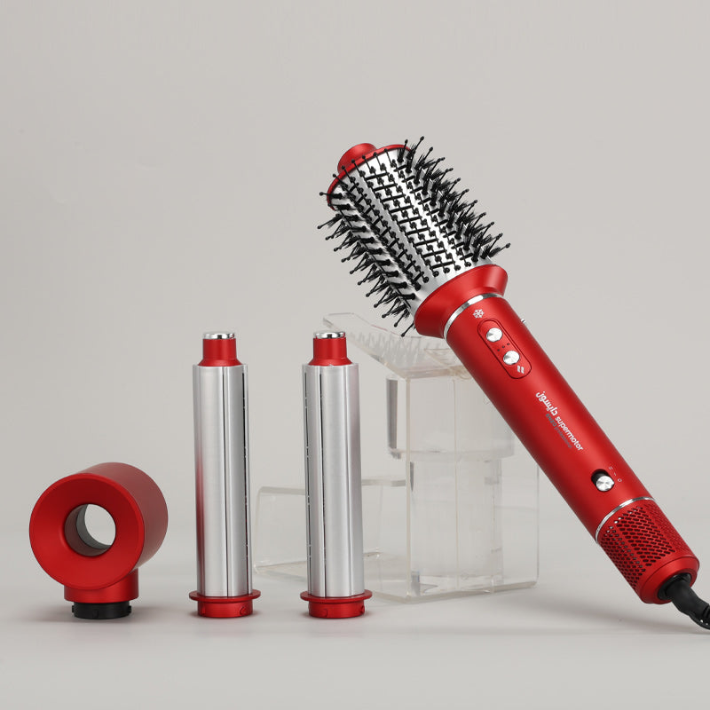 Enzo EN-6225 Hot Air Brush – 1500W Rotating Dryer & Straightener