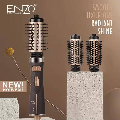 EN-743 Rotating Hot Air Volumizer - 2-in-1 Hair Dryer and Styler